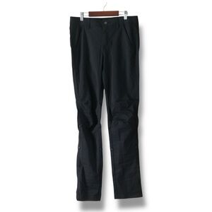 Prana Women's Stretch Zion Mid Rise Hiking Pants Black NWT Size 8 Tall